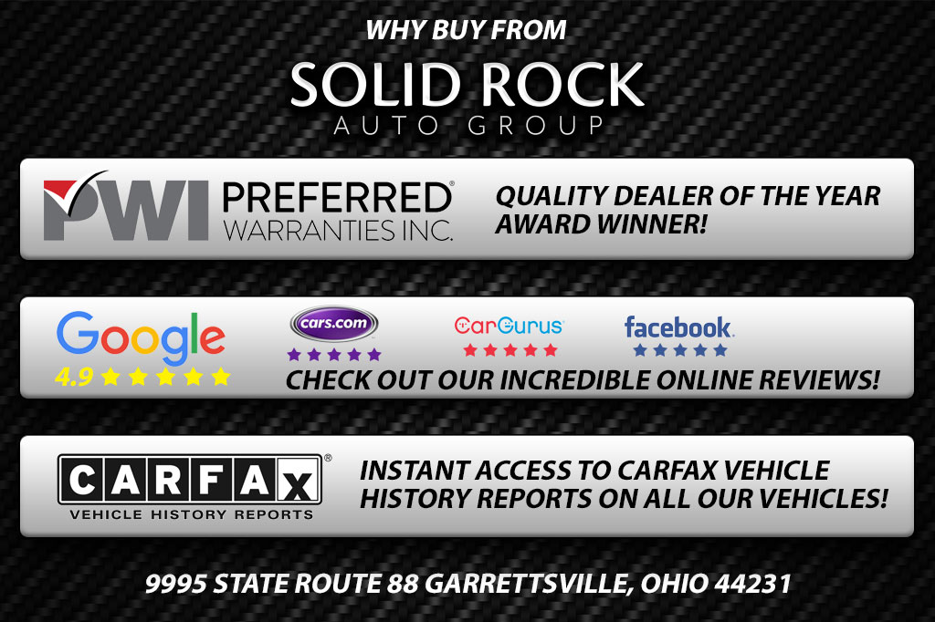 Why Buy from Solid Rock Auto Group